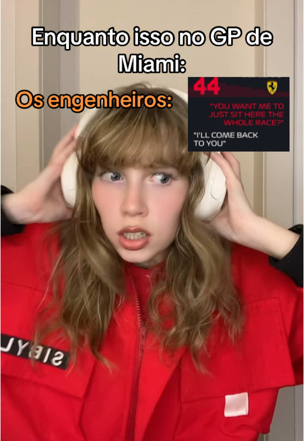 Não existe paz na Ferrari #formula1 #f1 #formula1br #f1brasil #f1br #formula1brasil #f1girl #f1girls #f1girlies #formula1memes #f1memes #formula1meme #f1meme #f1tiktoker #f1tiktok #scuderiaferrari #ferrari #ferrarif1 #ferraribrasil #ferrarigirl #charlesleclerc #leclerc #lewishamilton #hamilton 