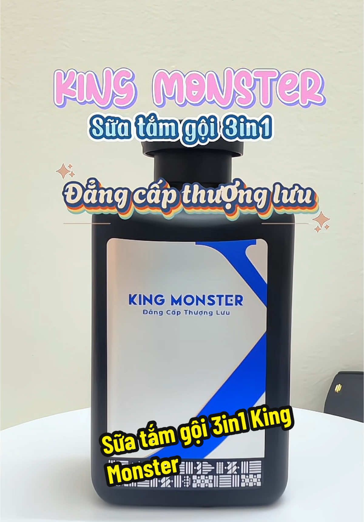 Sữa tắm gội 3in1 dành cho cánh nam giới với hương nước hoa cao cấp lưu hương lâu ✨✨ #xuhuongtiktok #xuhuong #unboxing #review #zuungg🥑 #suatamgoikingmonster #kingmonster #huongnuochoa #suatamgoichonam #luuhuonglau 