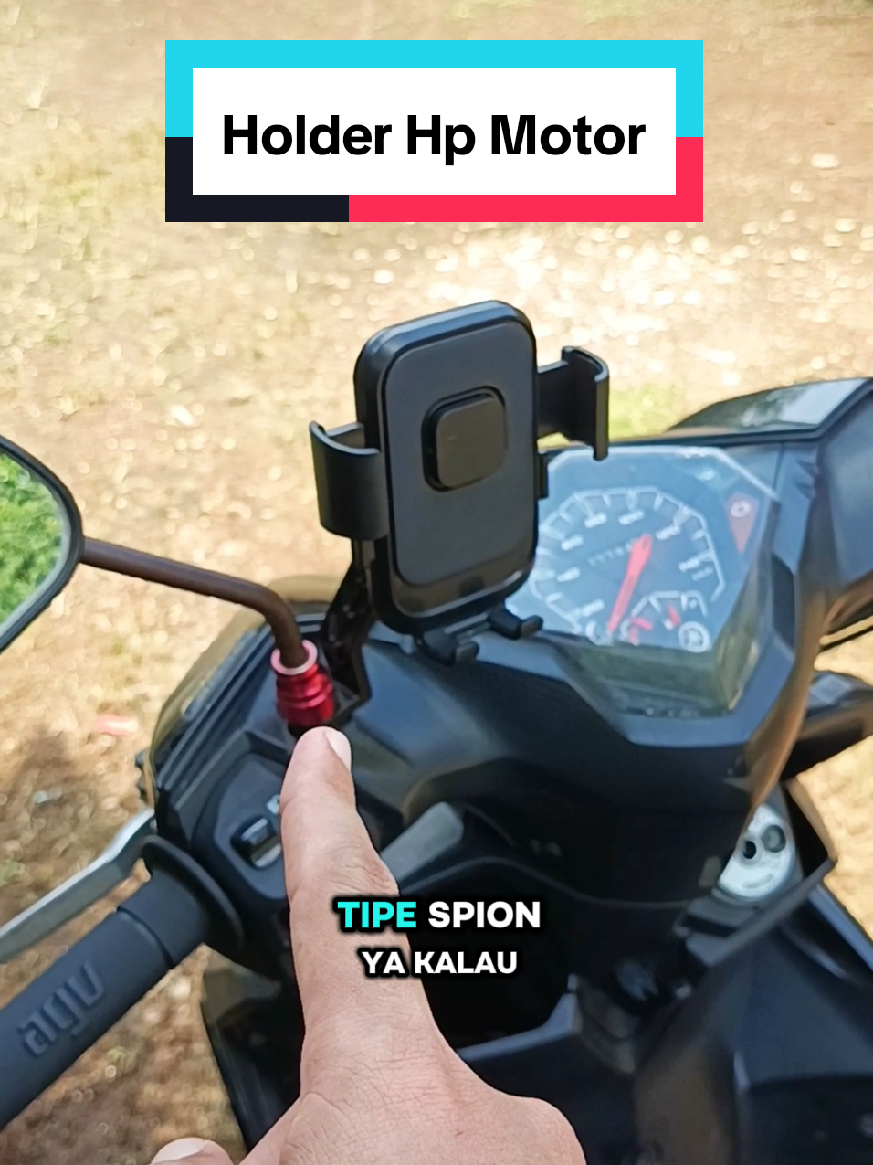 Holder hp motor tipe stang dan spion. #holderhpmotor #holderstangmotor #holderspionmotor 