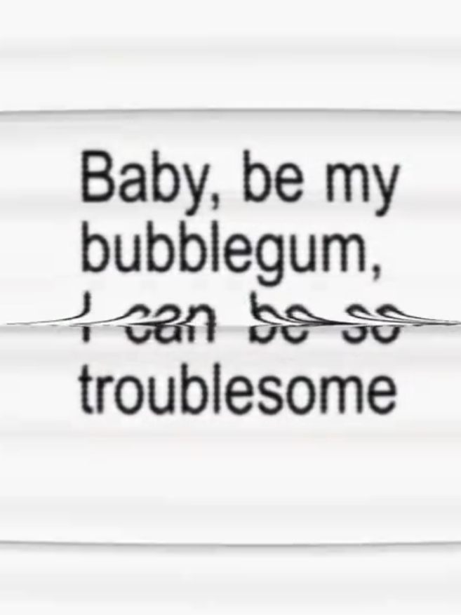 ilyTOMMY - Princess Bubblegum Lyrics #fyp #lyrics #lyricsvideo #lyrics_songs #xyzbca 