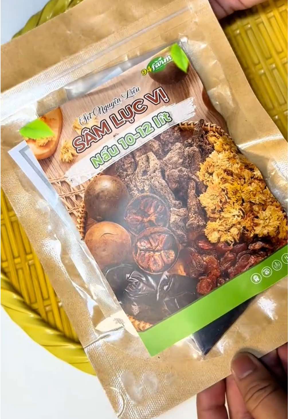 Sâm lục vị cho mùa hè nóng nực #dinhsauvuive #xuhuong #samlucvi #foodreview 