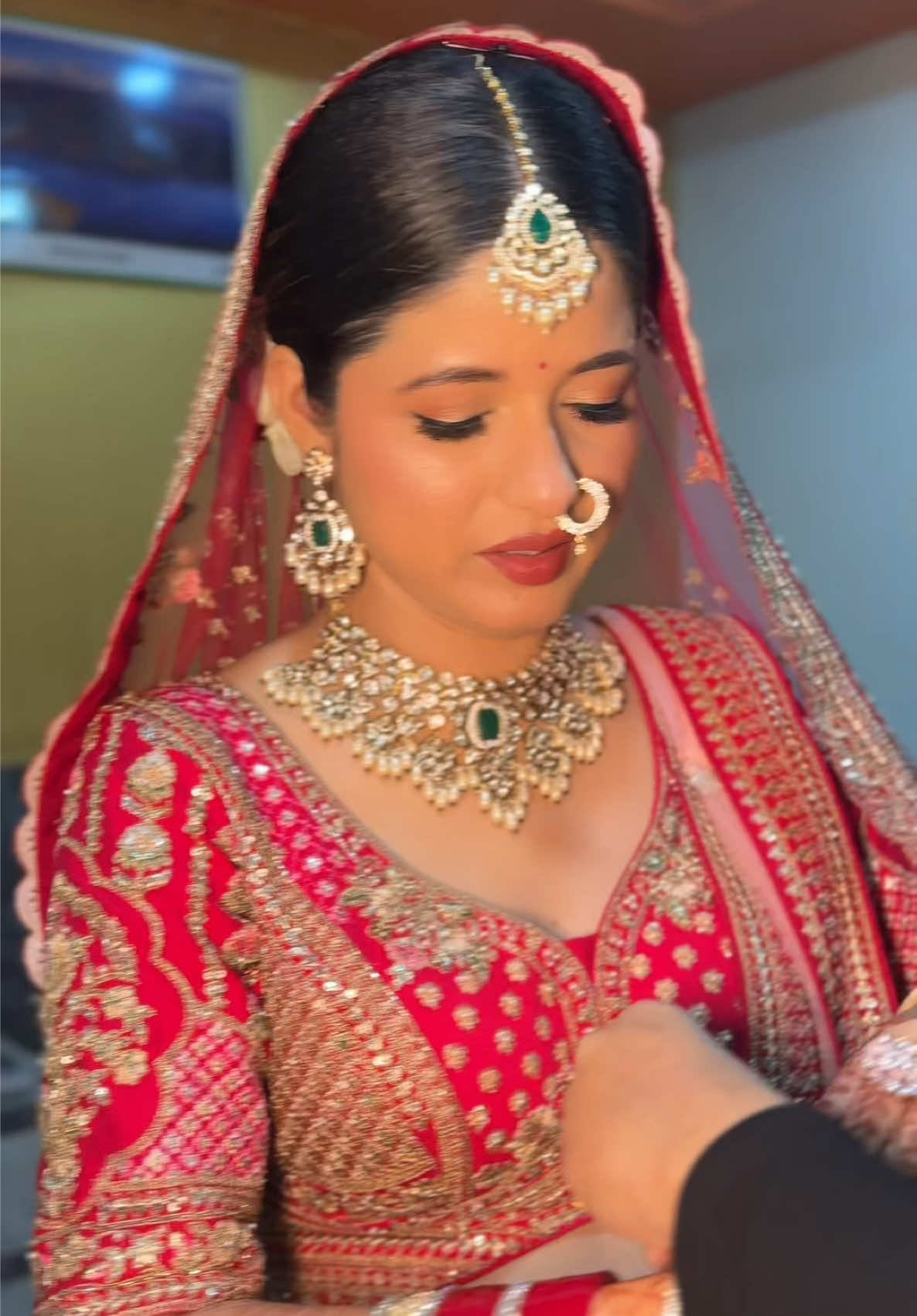 Beautiful Kajal for her big day  🌸🧿 #bridalmakeupatjanakpur #bridalmakeupartistjanakpur #bridesatjanakpur #receptionmakeupjanakpur #engagementmakeupbardibas #engagementmakeupjanakpur #bridesatbardibas @Pratigyaa Jha🪬 