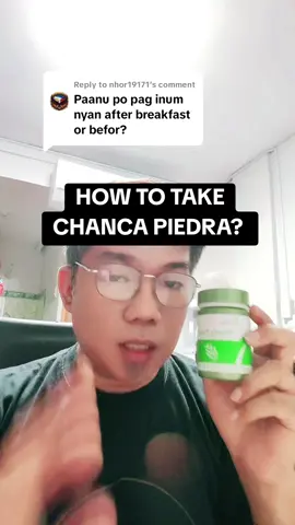 Replying to @nhor19171  How to take chanca Piedra #chancapiedra #chancapiedracapsule #kidney   