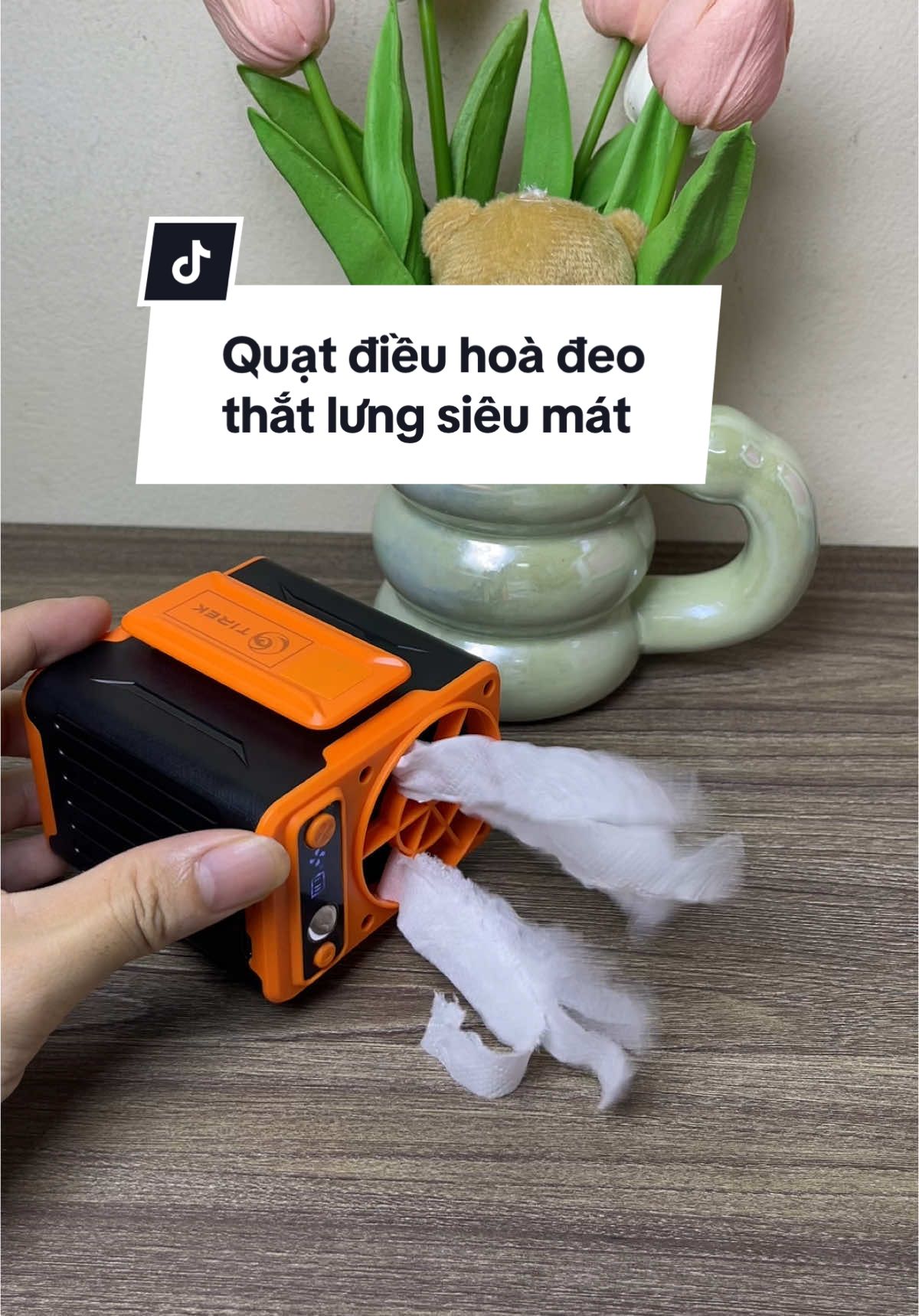 Quạt điều hoà đeo thắt lưng, đeo cổ  tirek f13 siêu mát #quatdeothatlung #quatdeocomini #quatdieuhoa #quatdieuhoadeothatlung 