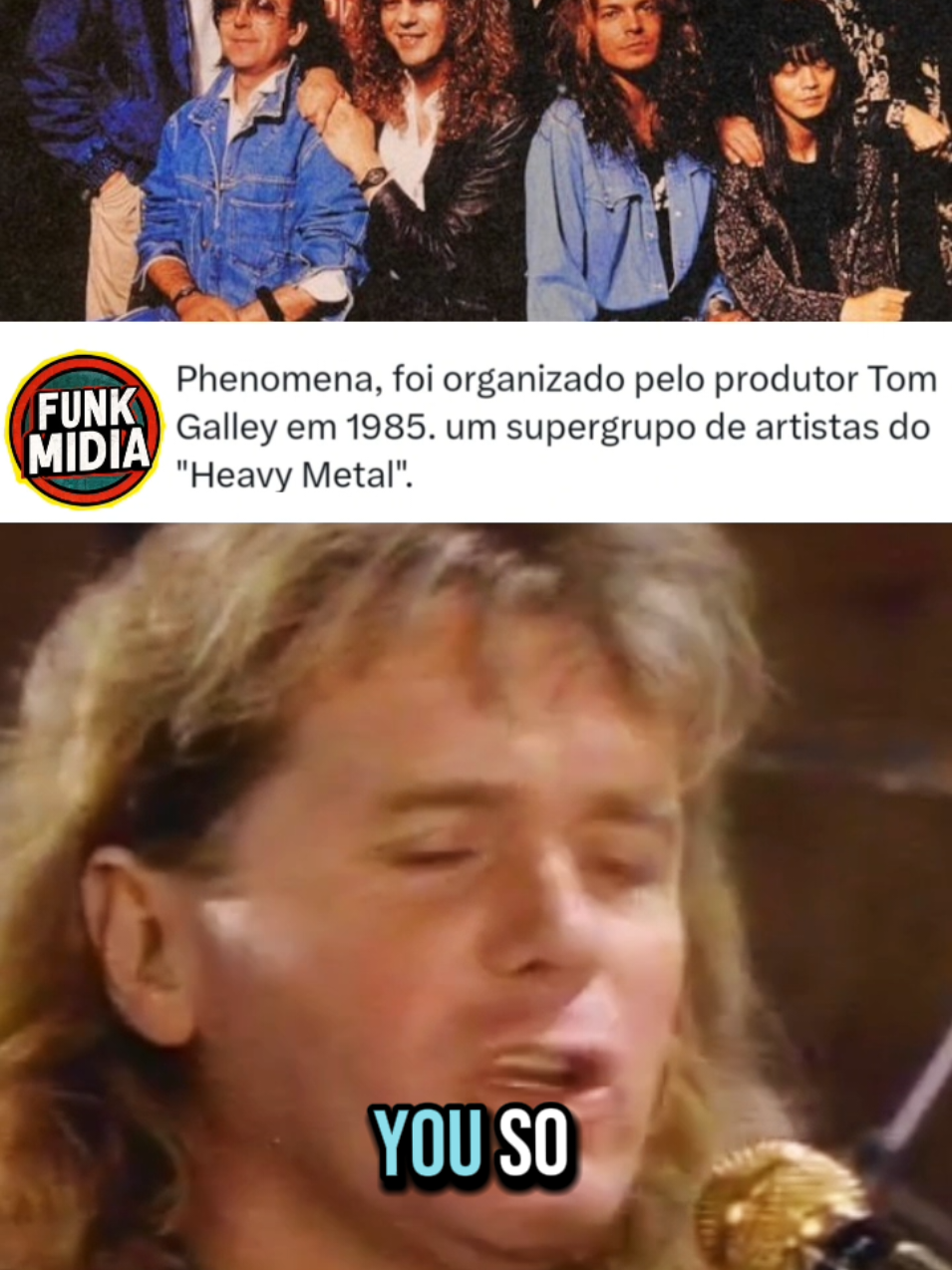 Você conhece o projeto Phenomena? Idealizado por Tom Galley em 1985, com o apoio de seu irmão Mel Galley (Trapeze, Whitesnake), o Phenomena foi um supergrupo que revolucionou o hard rock e o heavy metal dos anos 80. A ideia era ousada: reunir lendas do metal em álbuns conceituais com narrativa quase cinematográfica. No disco de estreia, participaram nomes como Glenn Hughes, Cozy Powell, Neil Murray e Don Airey. Mas o auge veio com Phenomena II – Dream Runner (1988), com vocais poderosos de Ray Gillen, John Wetton, Max Bacon e novamente Glenn Hughes. Um verdadeiro marco na história do metal melódico! Se você curte rock com identidade, conceito e peso, essa é uma obra essencial. Já ouviu Phenomena? Qual seu álbum favorito? #PhenomenaProject #TomGalley #MelGalley #HardRockLegend #HeavyMetalHistory #DreamRunner #GlennHughes #RayGillen #MetalAnos80 #SupergroupMetal #RockConceptAlbum #funkmídia 