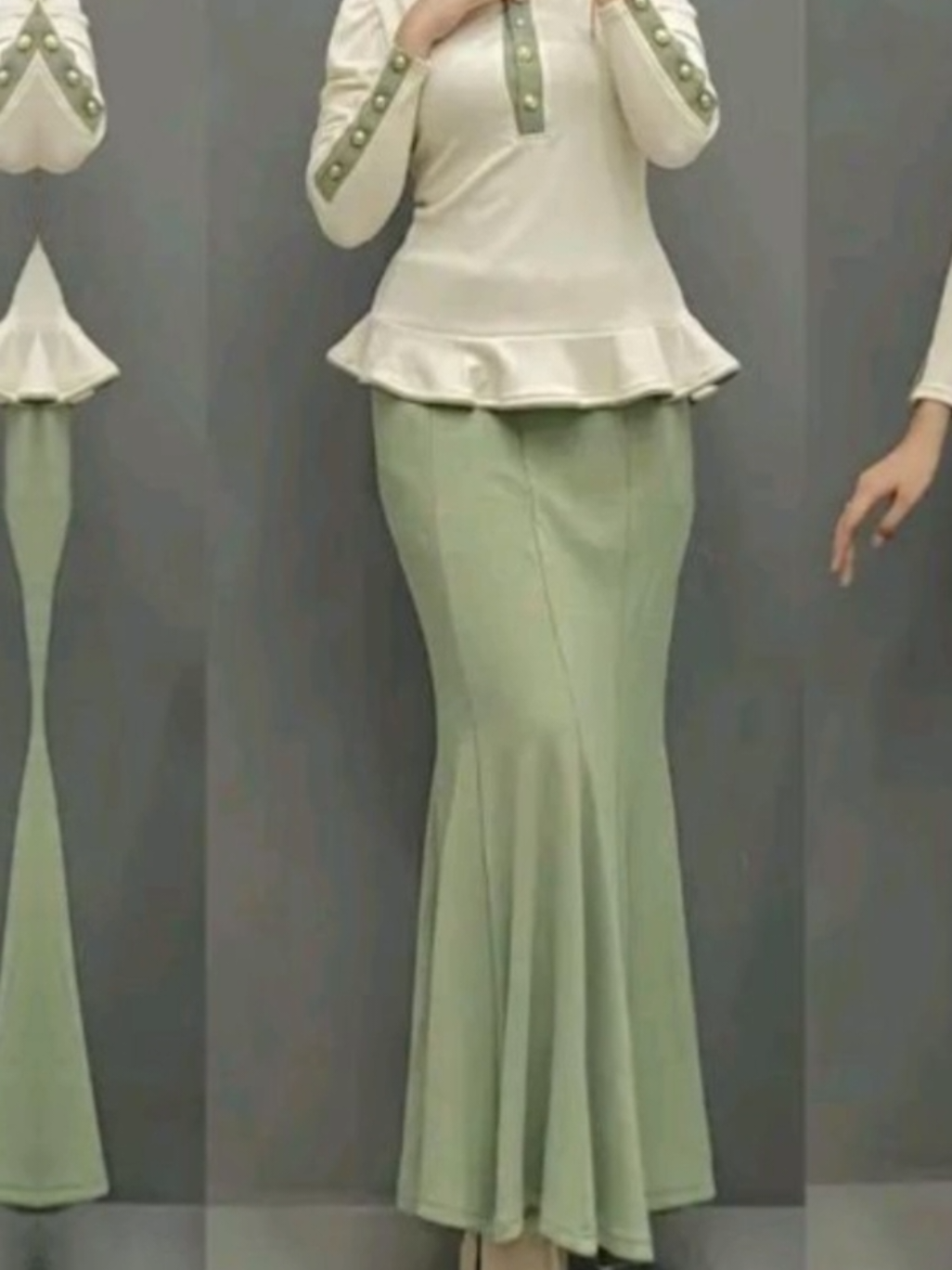 DAYUNI SET / SETELAN ROK KNIT #setrok #fypage #pyfツ 