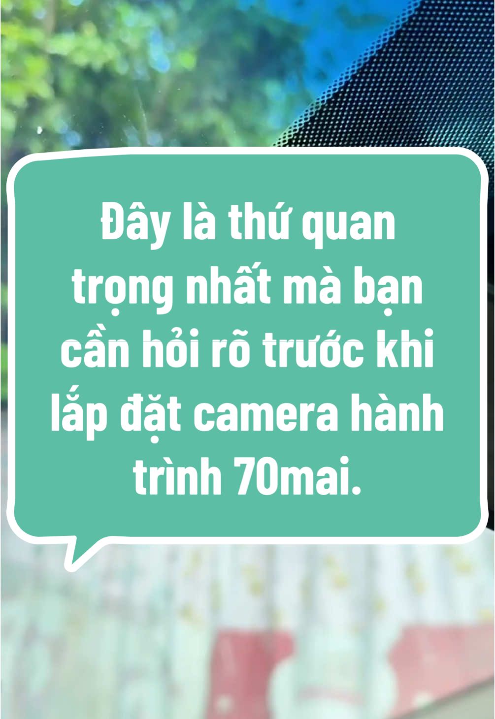 Đây là thứ quan trọng nhất mà bạn cần hỏi rõ trước khi lắp đặt camera hành trình 70mai. #giaxe24h #xuhuong #xuhuongtiktok #oto #70mai #camerahanhtrinh #camerahanhtrinhoto #camera70mai #70maidashcam #70maim310 