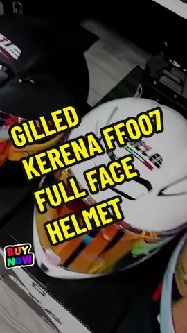 GILLED KERENA FF007 #fyp  #100legit🥰🤞💯  #helmet  #gilledkerena  #gilledhelmet 