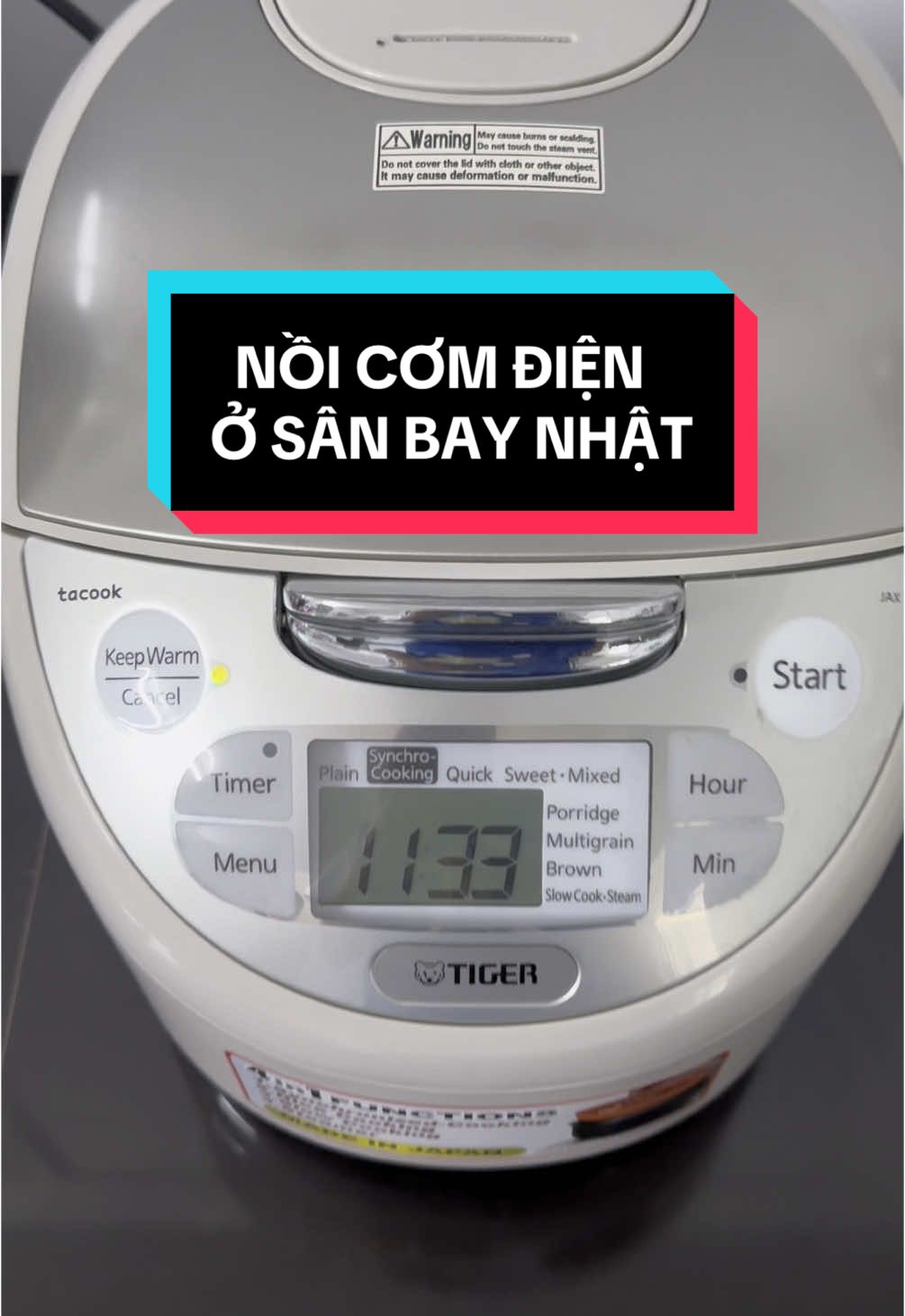 Nồi cơm điện nhật miễn thuế ở sân bay #viral #fyp #thịnhhành #trend #viralvideo #xuhướng #thinhhanh #tiktok #trending #xuhuong #trendingvideo #chiếnmiềntây 