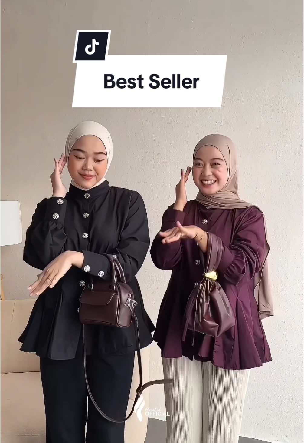 blouse best seller special 5.5 🥵🛒 siapa yang udah CO blouse best seller ini ? komen dibawah flovers🤍 #floralid #floralidofficial #sale #lokalbrand 