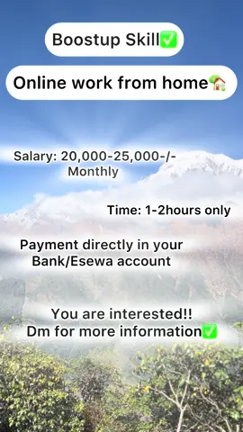 Don’t miss this opportunity guys❤️ #trending #fyp #foryou #tiktok #onlineearningnepal #affiliatemarketing #parttimejob #workfromhome #student #affiliatemarketingforbeginners #smartwork #earningnepal #esewaearning #earning