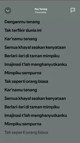 [aku tenang by fourtwnty] #galerysong #akutenang #fourtwnty #fulllyrics 