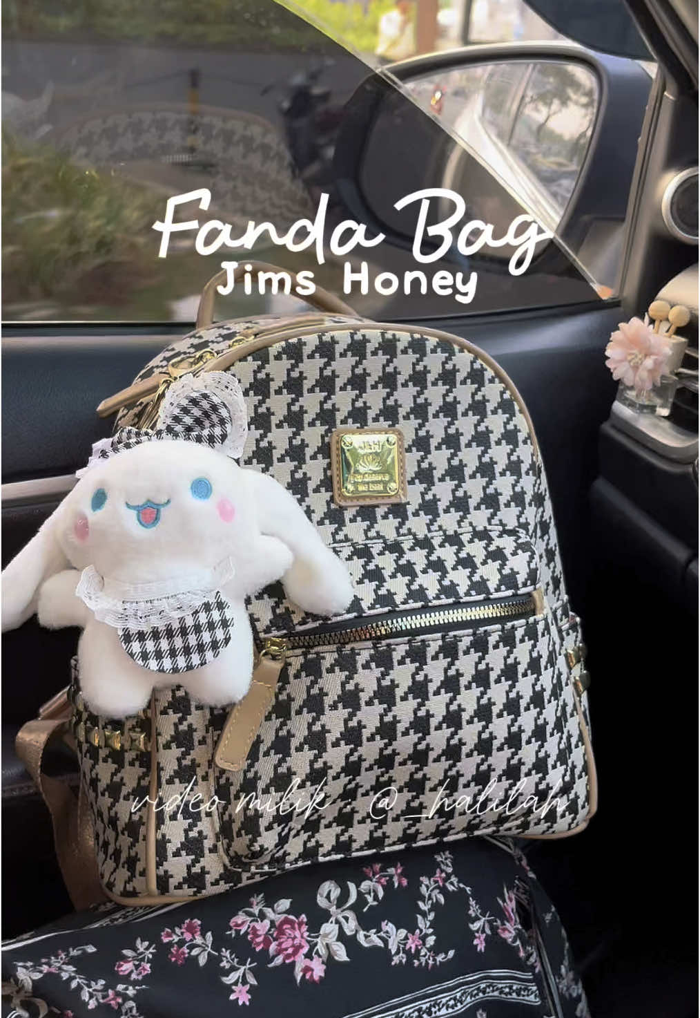 tas nyaa cakep bgt siih muat banyaak🤎 #ransel #tascantik #tassekolah #backtoschool #guncang55 #jimshoney 