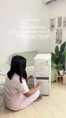 🎥 METAL DRAWERS: Let’s assemble this New 5 Layers Metal Drawer Storage 🏡 #metaldrawer #metaldrawers #drawers @Nice U PH 