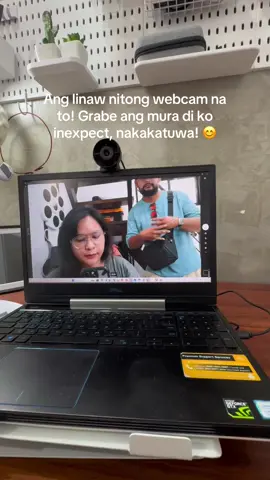 Grabe ang linaw pala nitong Emeet C950 Webcam! Nakakatuwa ang ganda ang linaw 4k Resolution. Try nito to kung naka WFH kayo, VA, etc. Ang ganda nitong pang zoom meeting. Try niyo na! #webcam #emeet #wfh #va 