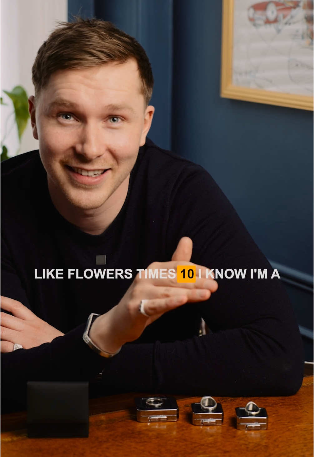 The best gift according to Harry  It's like Flowers Times Ten, not to mention they are one of the lesser labour intensive pieces to make meaning more accessible, you don't have to worry getting the right ring size and they will always get great 