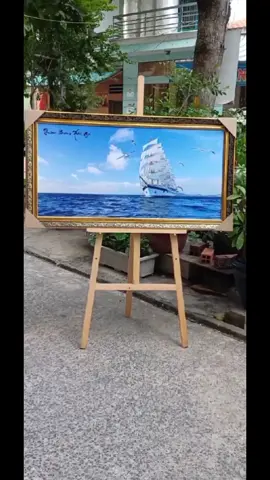 Tranh này k có cap Tranh này chỉ có em #tranh #tranhphongthuy #thuanbuomxuoigio #thuyền #thuận_buồm_xuôi_gió #tiktok #xuhuong #viral #video #tranhgo #trendingtiktok #congtythegioiquatang #camvantran 