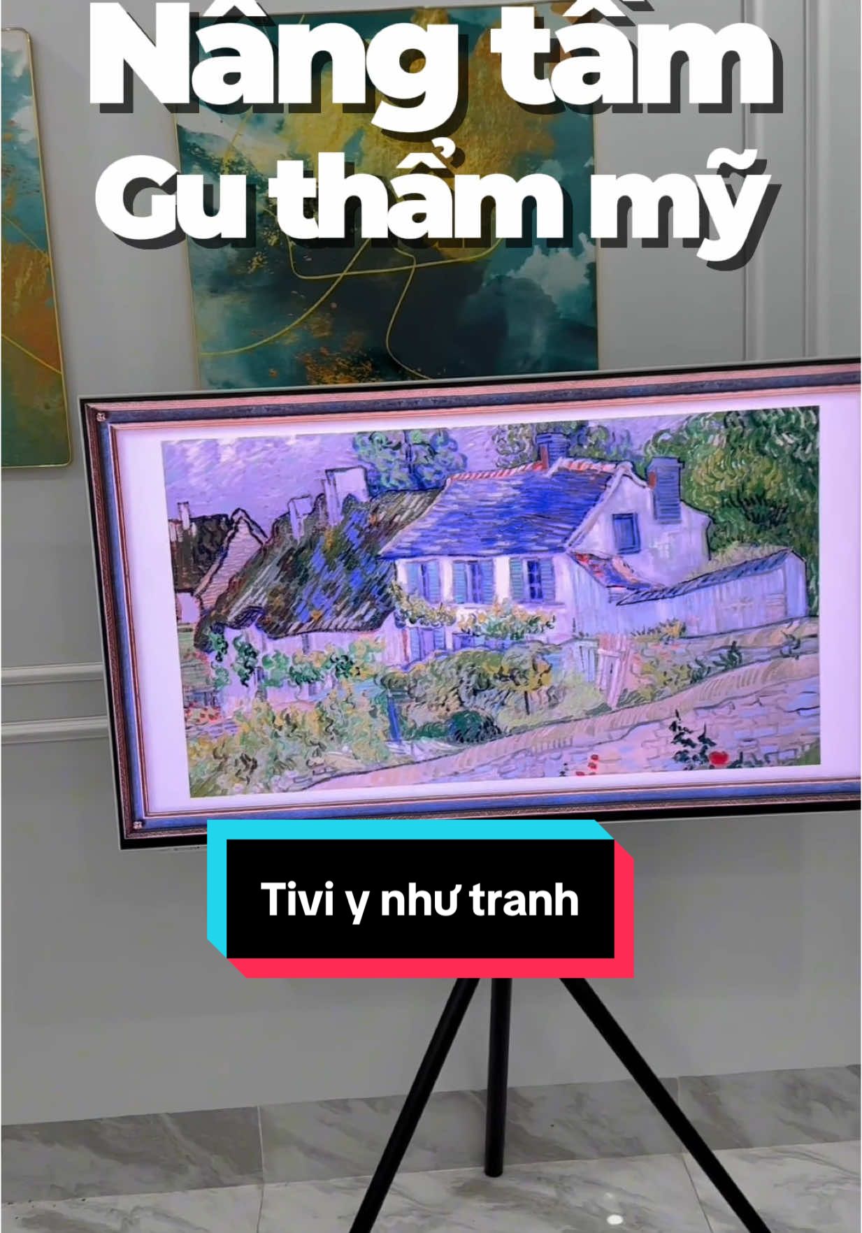 Tivi mà y như tranh m.n ạ #kienreview #review #coocaavietnam #tivikhungtranh #coocaa #55LN7000G