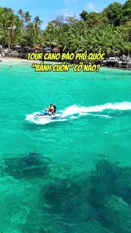 Cano Phú Quốc bánh cuốn cỡ nào?  #PhuQuoc #travel #beach #reelsfb #rootytripphuquoc