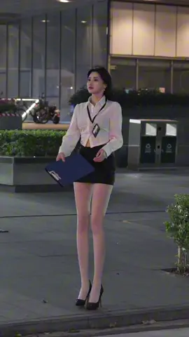 #cosplay #cosplayers #asian #anime #schoolgirl #uniform #kneehighsocks #asiangirl #chinesegirl #miniskirt #fashionstyle #douyin #tights #highheels #office #legs