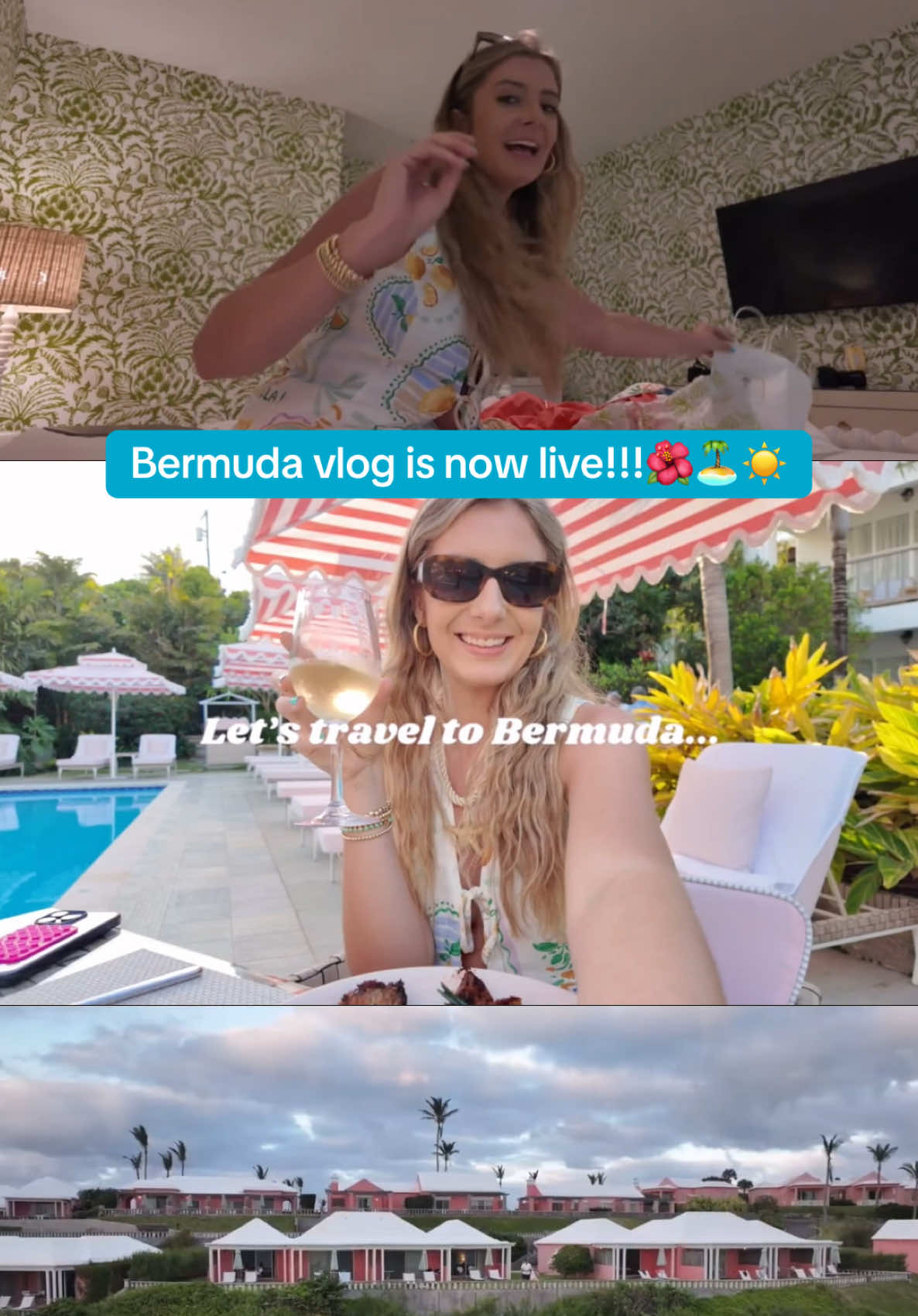 Bermuda vlog is now live!!! 🌺🏝️ We had the best time in Bermuda, and I love being able to capture it!  YouTube is my bio and stay tuned for a video coming soon on my Bermuda Itnerary!!  #bermuda #vacation #summertime #vacationmode #youtube #youtubevideo  #CapCut 