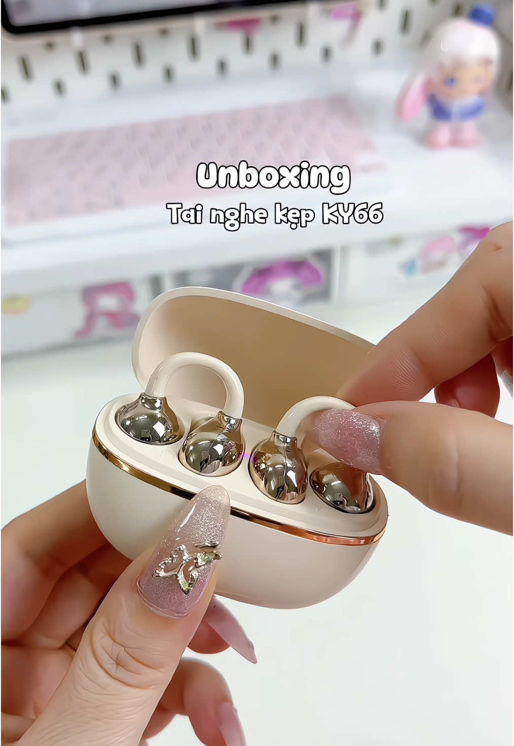 Unbox tai nghe KY66 #fyp #viral #unboxing #taingheky66 #ky66 #kytech #tainghebluetooth 