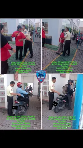 Petugas satuan pengamanan Bimantara melakukan pemeriksaan tubuh (body check) karyawan sebagai bagian dari prosedur keamanan di berbagai tempat. Pemeriksaan ini bertujuan untuk mencegah pencurian, penyelundupan barang terlarang, dan menjaga keamanan lingkungan. Tujuan Pemeriksaan Tubuh : a. mencegah pencurian barang milik perusahaan atau karyawan. b. Mencegah masuknya barang terlarang yang dapat membahayakan atau mengganggu keamanan. c. meningkatkan keamanan lingkungan kerja secara keseluruhan. #cek #body #karyawan #satpam #bimantaramitrapersada  #harus #selalu #waspada #professional #keamanan #kawasan #kerja #fy #fypage #beranda #tiktok #fyp #laksanakan #sop #perusahaan
