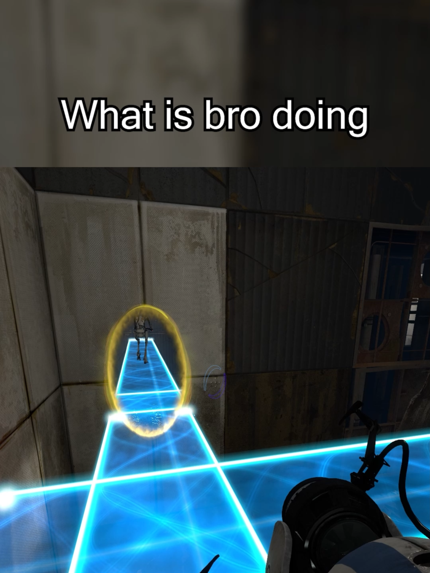 My man was lost #funny #gaming #shorts #short #fyp #foryoupage #portal2