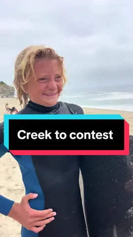 Creek break to contest win #skimboarding #contest #california #beach #life #fun #winner #happy #athlete 