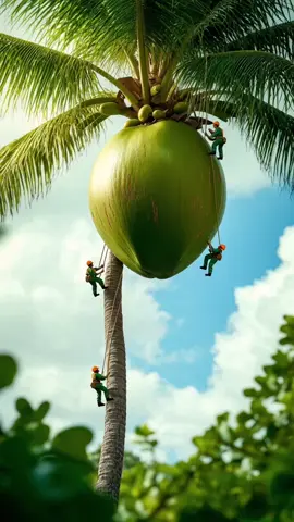 Coconut lab #aitrends #animation #videoviral #AIVIDEO #VIDEOAI #FRUIT #thegioitihon #FRUIT 