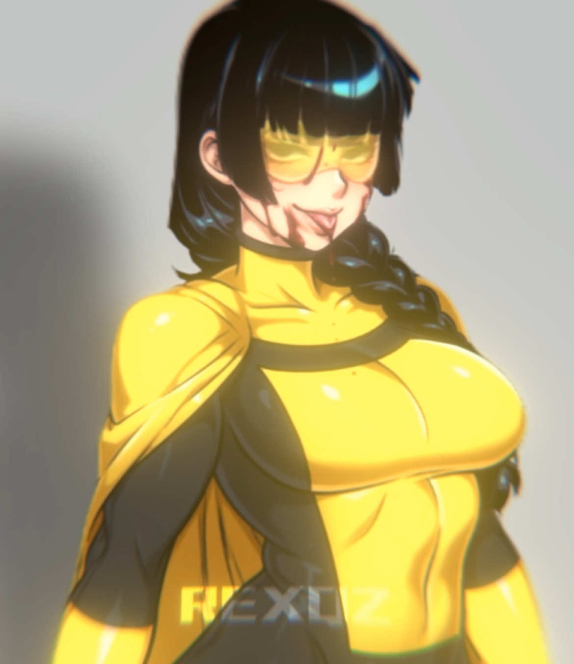 Blanis art🔥 invincible fem#femboy #invincible #mark #sinistermark #omnimark #nogogglesmark #invinciblewar #evilmark #hero #edits #edit 