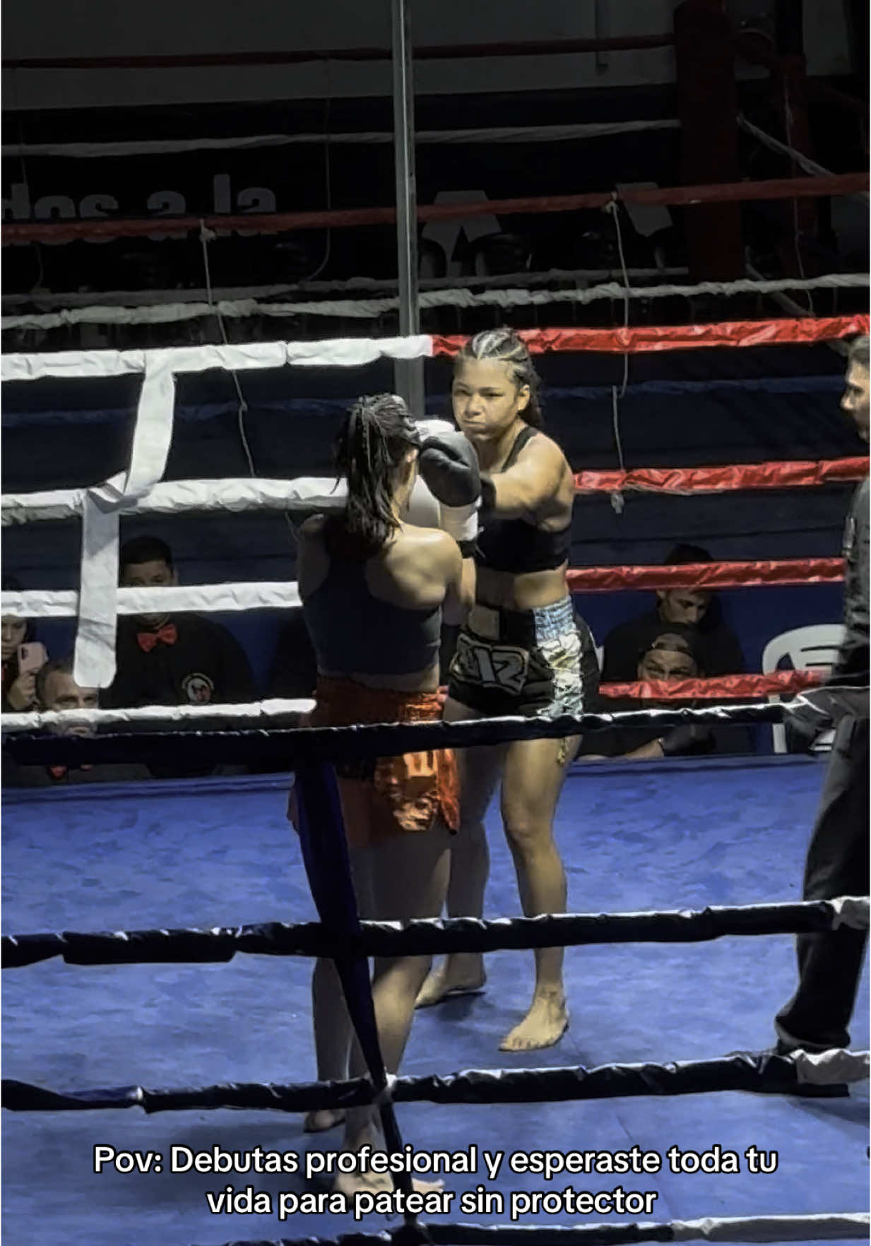 A lo que yo vineee 😂  #lachinita #paratii #kickboxing #peleas #muaythai 