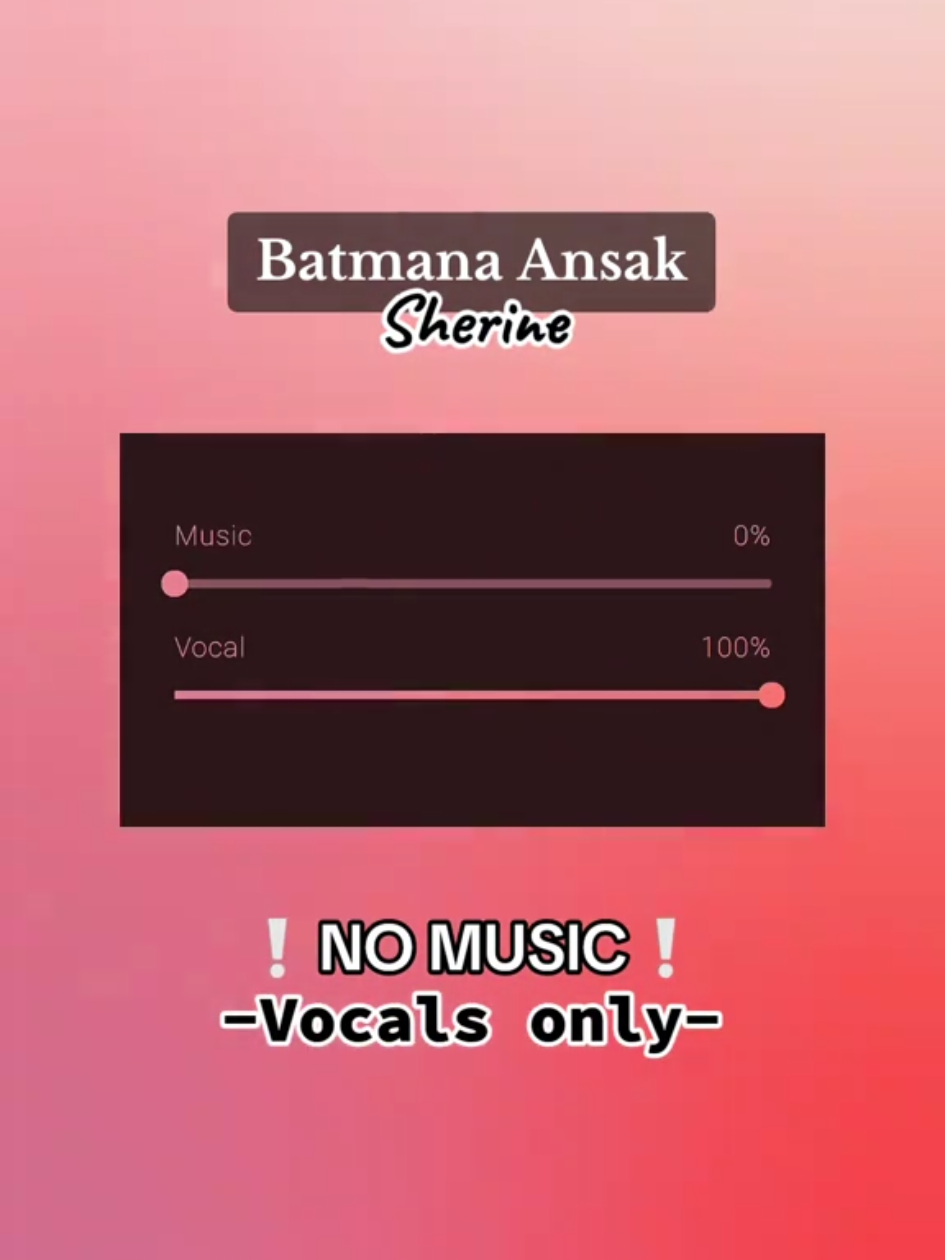 Replying to @user2799428507442 @/muslimaudios on Instagram and YouTube | #nomusic #vocalsonly #onlyvocals #arab #ArabTikTok #sherine #muslimtiktok #muslimsounds #muslimaudio #foryou 