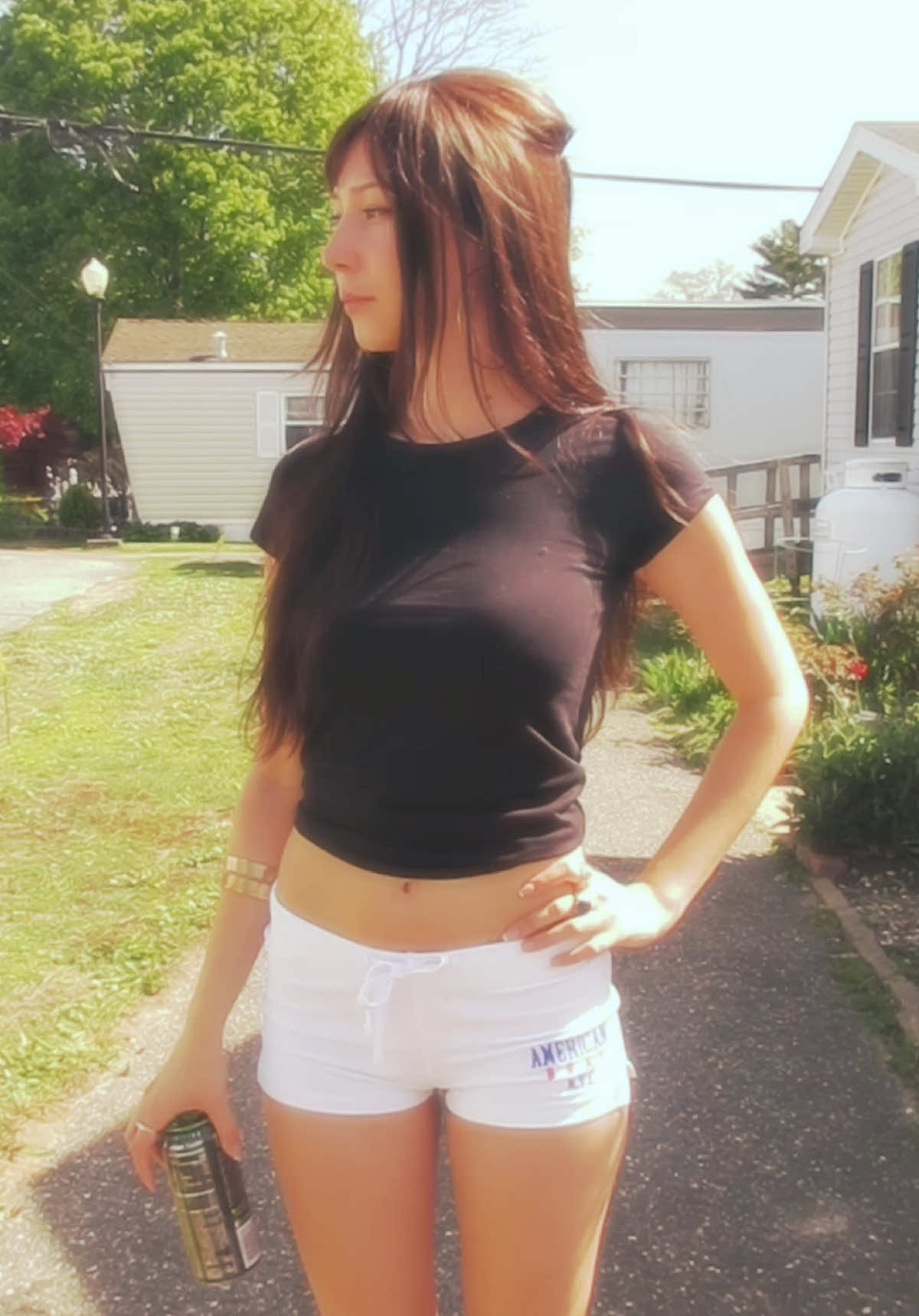 Cutest micro shorts for the summer ☀️ #americanbrat #fashion #shorts #fyp 