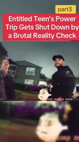 Entitled Teen’s Power Trip Gets Shut Down by a Brutal Reality Check #cops #policeofficers #copsusa #police #law #foryou 