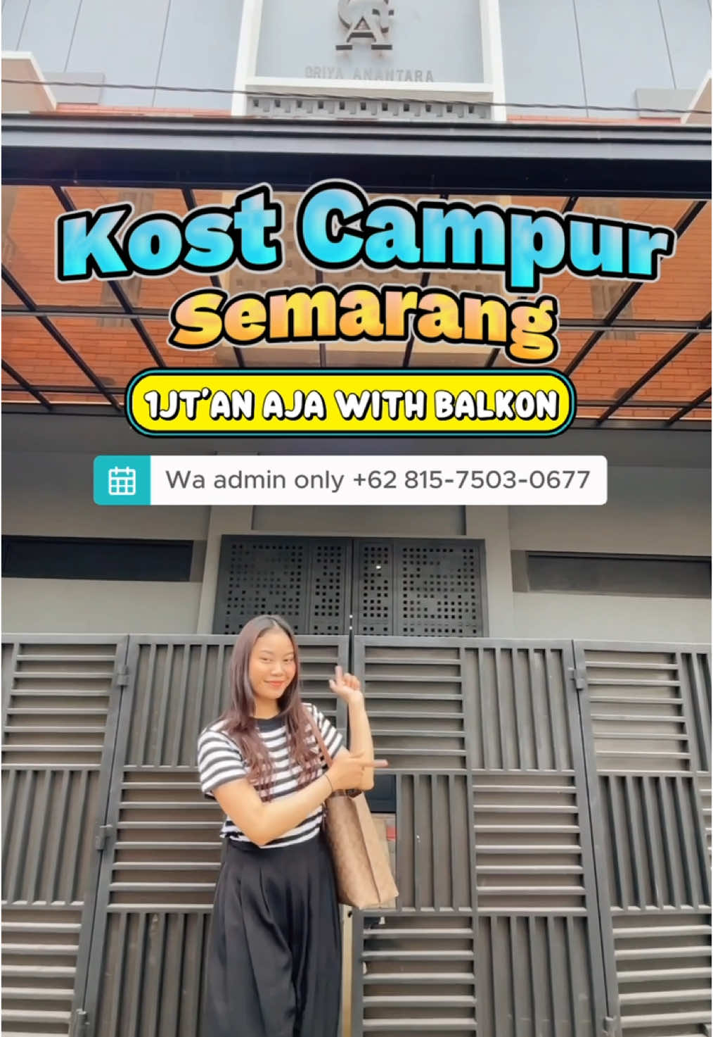 🏡🪴 Kost campur di Kota Semarang harga 1jt’an aja udah dapet kamar cakep + balkon .. wahh gak boleh lewat nih langsung booking sekarang juga 😱‼️ #kost #kostsemarang #kostsemarangkota #kosan #kossemarang #kossemarangmurah #kostmurah #kostsemarangbarat #kostsemarangbersih #kosteksklusif #kosteksklusifsemarang #kosansemarang #koscampur #kostcampursemarang #semarang #semarangpride #anakkost #anakkostcheck #anakkostsemarang #anakmahasiswa #mahasiswa #mahasiswasemarang 