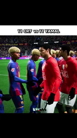 11 Cr7 vs 11 Yamal🔥😈 #football #yamal #Cr7 #Ronaldo #FC25 #barcelona 