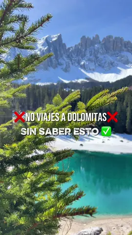 Última hora ‼️ INFO actualizada Dolomitas 2025 #dolomiti #dolomitas #viajar #viajes #traveltips #roadtrip #italia #alpes #alps #dolomiti #dolomites 