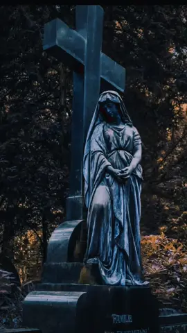 Immersed in the atmosphere of death. #forgotten #alone #tombstone #beauty #peace #aesthetics #atmospheric #spooky #gothic #spookyseason #peaceful #nostalgia #cemeteries #cemetery #horror