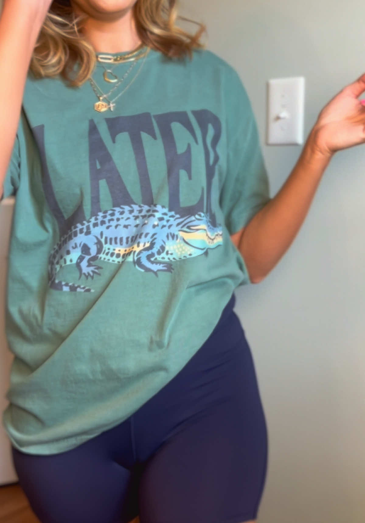 My mama heart just had to have this #oversized #oversizedtshirt #tee #graphictees #graphictee #comfortcolors #OOTD #tiktokmademebuyit #tiktokshopcreatorpicks #graphictshirt 