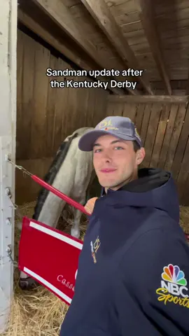 Preparing for his next Triple Crown race 🥕