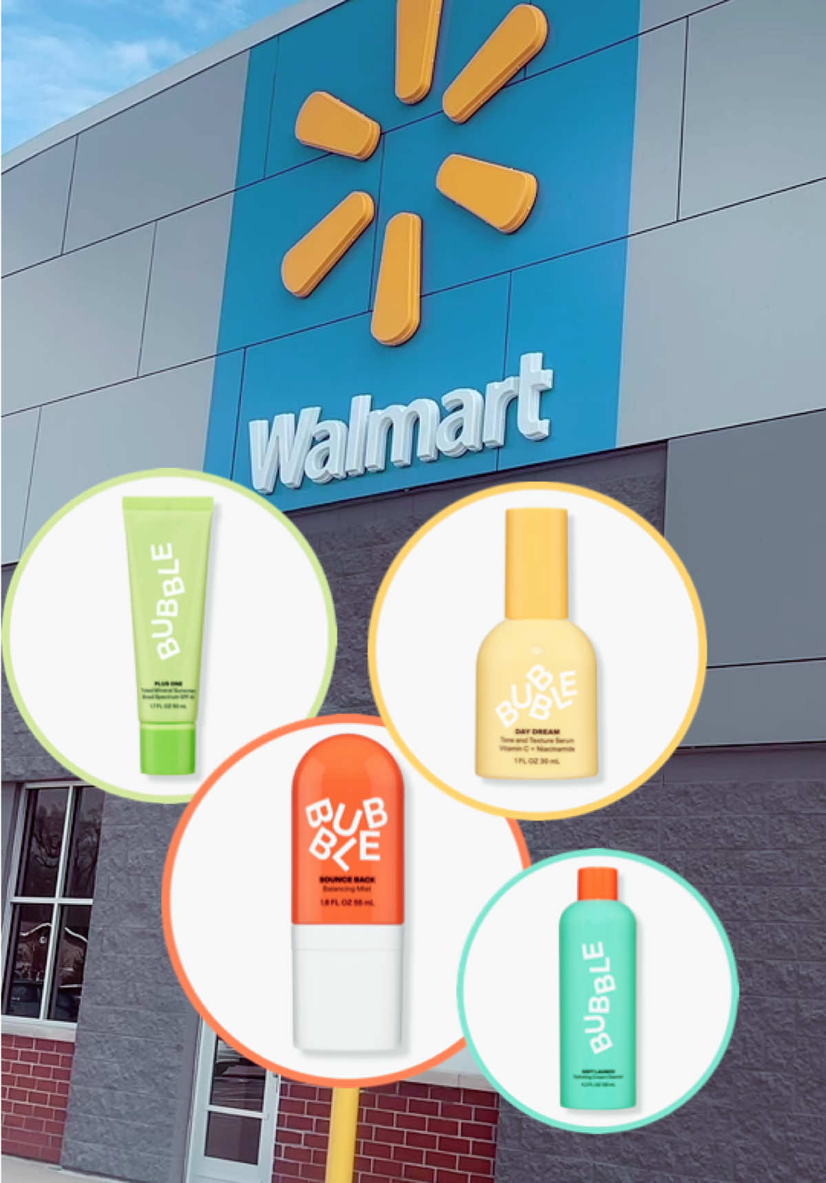 Check out @Bubble Skincare at Walmart🩵 @Bubble Insiders @Walmart #bubbleskincare #bubbleambassador #bubble #shopwithme #shoppingvlog #bubbleskincareroutine #serum #toner #moisturizer #facemask #acnetreatments #walmart #walmartfinds #foryoupage #fyp 