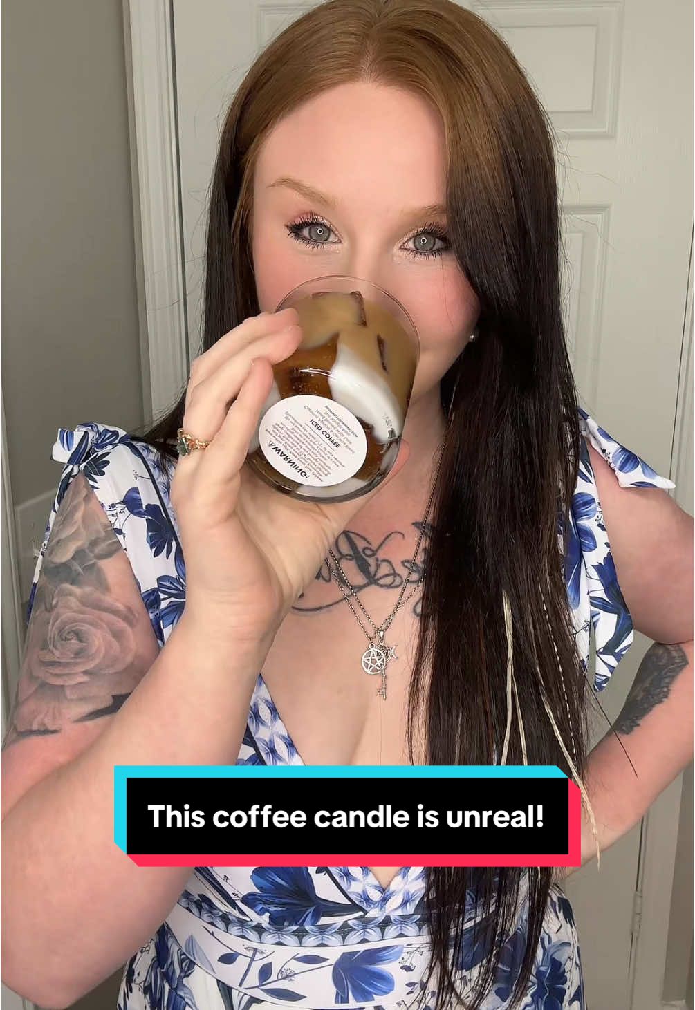 I need a coffee stat! This smells delicious and JUST LIKE AN ICED COFFEE WHAT?! #coffee #coffeecandle #candles #candletok #coffeelover #mothersday #mothersdaydeal 