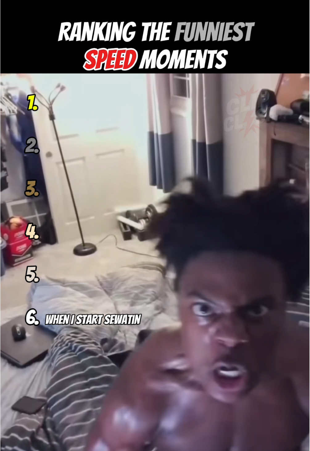 Speed 💀 #top5 #ranking #ishowspeed #top10 #funnyclips 