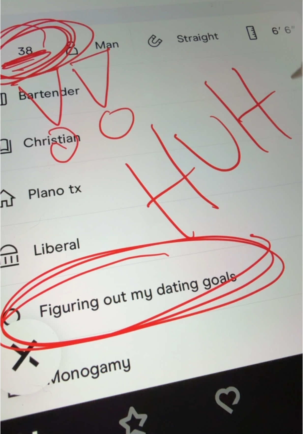 That’s actually crazy😀 I have more from where this came from 🥰#tiktokviral #trending #theaudacityofmen #hinge #hingedating 
