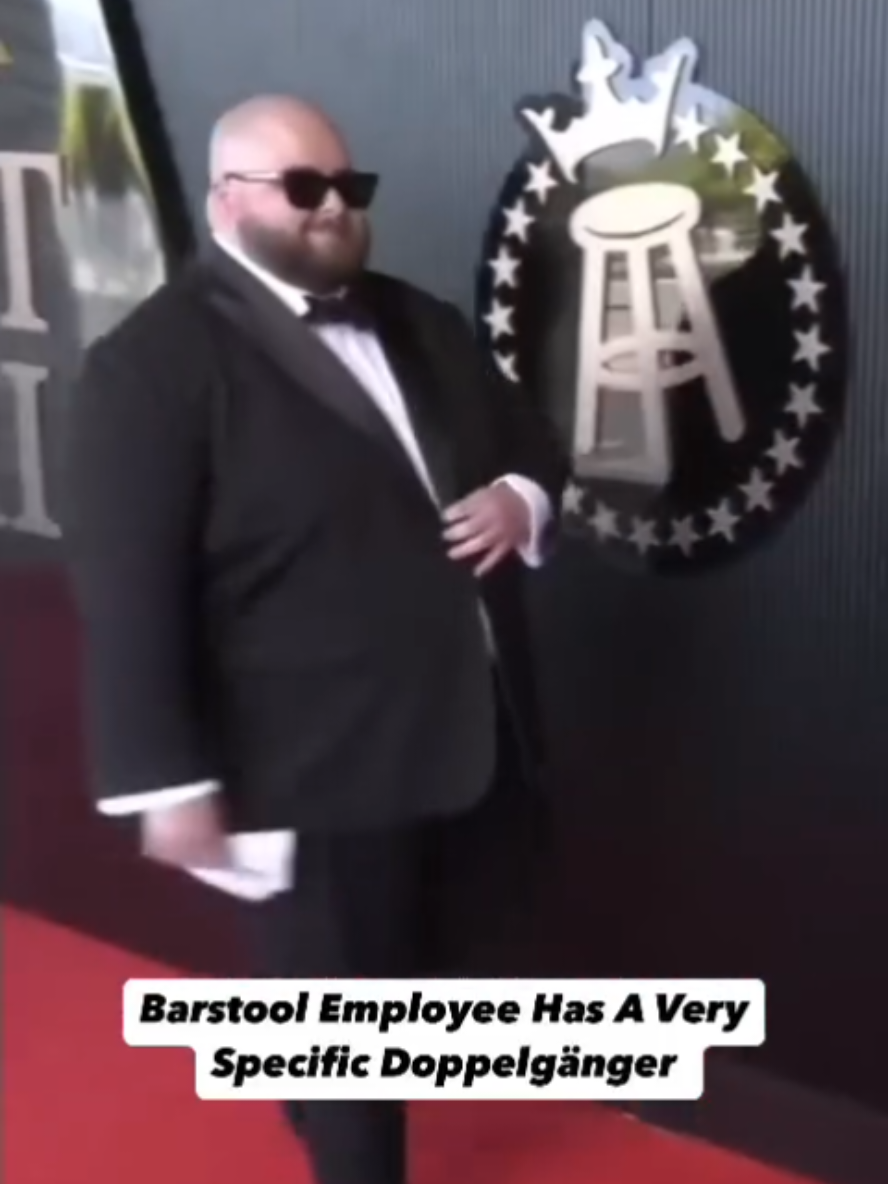 Dave may or may have not liked Big Ev's outfit Bet Gala presented by @DraftKings #barstoolsports 