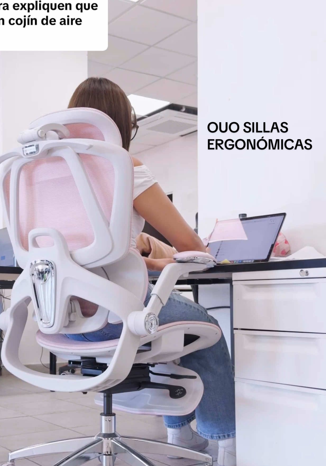 Respuesta a @Valeria Schiavon Gracias por sus preguntas 🫶 Esperamos que el video sea útil para ti 🧡 #ouolife #ouosillas #sillaergonomica #setup #silladeoficina #mejorsillaergonomica 