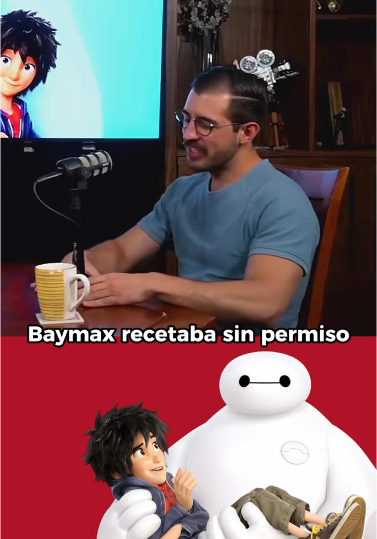 A nivel abogacía en Grandes Héroes 🤓☝🏻 #Baymax #Podcast #Doctores #Humor @Andrés Vaca @Luis.buchahin 
