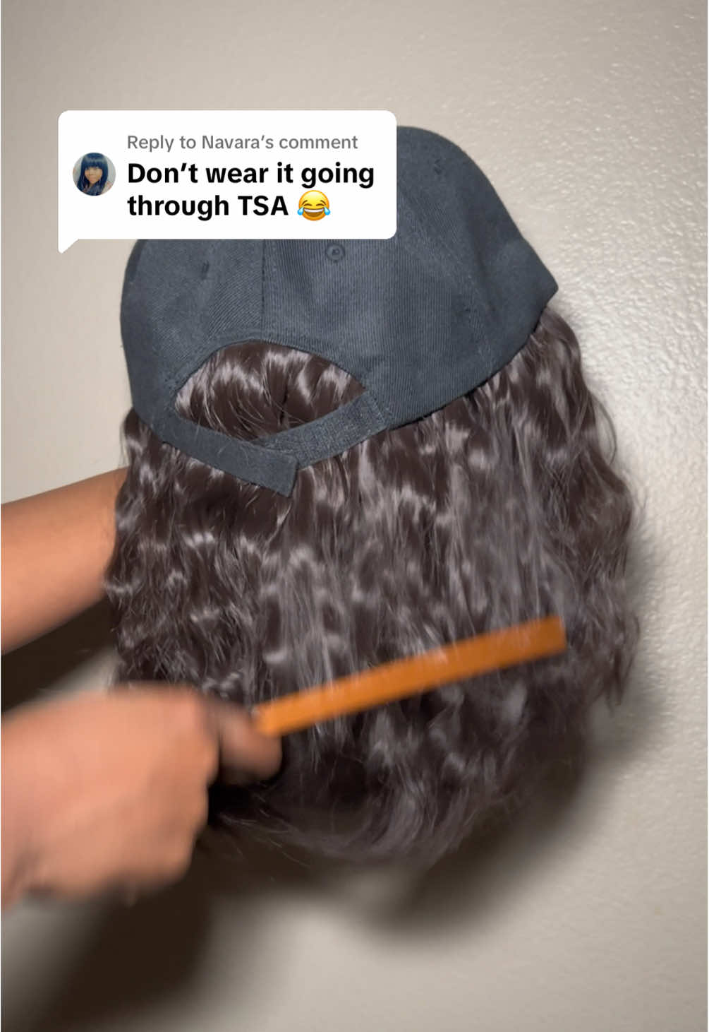 Replying to @Navara a good gym hat 😉  *It does run a little small! #hatwig #wighat #protectivestyles #4chairgrowth #wig #hatwig #hairgrowthtips #4chairgrowth #4chair #naturalhairstyles #hair #shorthair #hairstyle #hat  #myladyhair #protectivestyles #tiktokmademebuyit 
