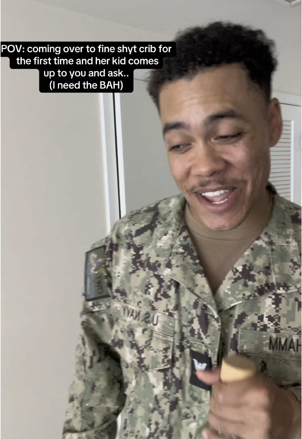 Whats up lil fella.. wheres them fruit snacks at? 🤣